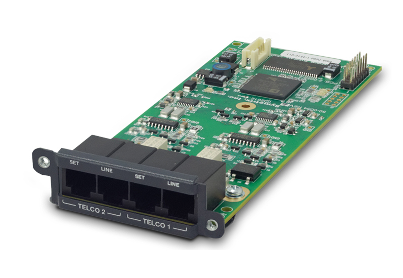 2 Line Analog Telephone Interface Card